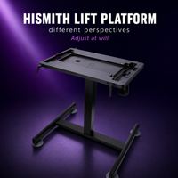 Support pneumatique réglable Hismith pour les séries Premium 3.0 et Table Top, réglage facile de la hauteur, design robuste, vente en gros