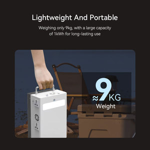 Fuente de Energía Portátil para Exteriores Wiren de 1 kWh |   280/314Ah |   6000 Ciclos |   LiFePO4 |   -20~60 |   Para Camping y Emergencias - Product Image 2