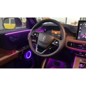 Iluminación Ambiental Interior para Automóvil con LED RGB para Lincoln Aviator 2020-2023, Accesorios de Decoración - Product Image 6