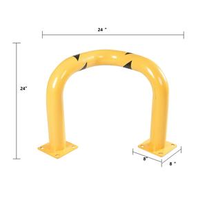 Защитные уголки для оборудования из стали OEM, 24x24 дюйма, круглые, для защиты от ударов, столбик-ограничитель, треугольный уголок-ограничитель - Product Image 3