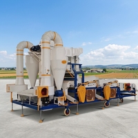 Nettoyeur et Trieur Mobile de Grains de Café, Haricots, Lentilles et Graines |   Équipement de mini-usine de traitement des semences haute pureté