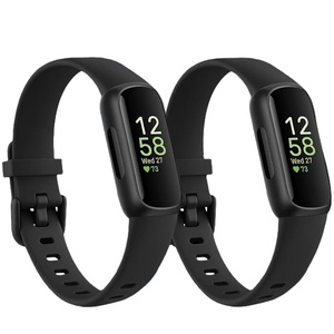 Bracelets de remplacement <span class=keywords><strong>Fitbit</strong></span> Inspire 3 Sport Loop <span class=keywords><strong>pour</strong></span> femmes et hommes, bracelet en silicone souple avec boucle à ardillon - Product Image 1