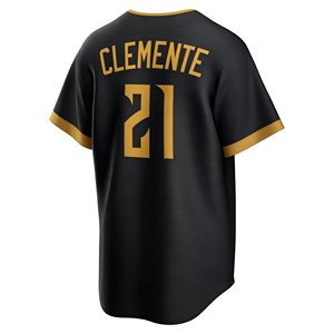 Maillot de baseball américain brodé en gros, nouvelle collection 2026, 21 <span class=keywords><strong>Roberto</strong></span> Clemente, 30 Paul Skenes, 6 Konnor Griffin, 15 Cruz - Product Image 3