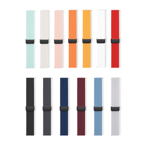 Correas de Reloj de Goma de 20 mm y 22 mm, Correas de Liberación Rápida, Hebilla Magnética, Correa de Silicona para <span class=keywords><strong>Samsung</strong></span> Galaxy Watch 5 <span class=keywords><strong>4</strong></span> - Product Image 1