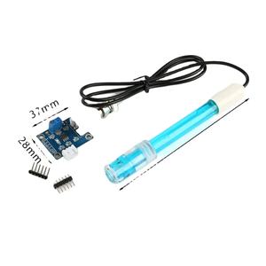 액체 <span class=keywords><strong>PH</strong></span> 값 감지 레귤레이터 센서 모듈 모니터링 제어 미터 테스터 <span class=keywords><strong>Arduino</strong></span> <span class=keywords><strong>PH</strong></span> 0-14 용 BNC <span class=keywords><strong>PH</strong></span> 전극 프로브 - Product Image 3