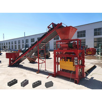 QTJ4-35 Machine à blocs de ciment abordable de 6 pouces : Prix d'usine, machine à fabriquer des briques creuses au prix le plus bas