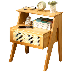 New style, simple and minimalist <b>small</b> bedside <b>table</b> for home use, bedroom bedside storage cabinet, multi-functional side - Product Image 5