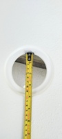 Base de douche autoportante en marbre coulé sur mesure pour salle de bain