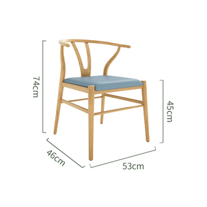 Modern Wooden Commercial Restaurant Furniture Set with Light Blue <b>Cushions</b> and Square Tables for Commercial Dining Spaces - Product Image 6