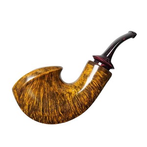 Muxiang Briar Wood Pipe Bent Type Handmade Tobacco Pipe For Men - Product Image 5