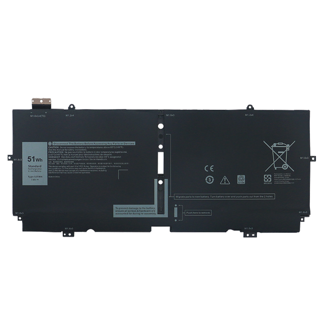 7.6V 68Wh 8500mAh 4Cell Laptop Battery 4GVMP for Dell Latitude 5400 5410 5500 5510 Precision 3540 Inspiron 7590/7591/7791 2-in-1