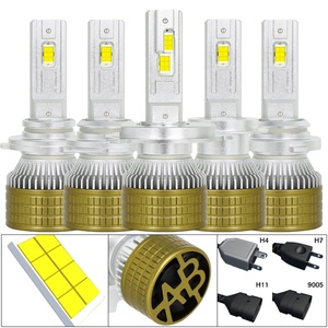 ไฟหน้ารถยนต์ K55 สีขาวเหลือง ไฟ LED ภายนอก 120W ไฟสูง-ต่ำ 9006 9005 9012 ไฟ LED รถยนต์ 12v - Product Image 5