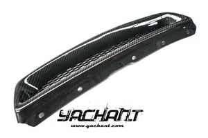 Cubierta de Parrilla Delantera Estilo <span class=keywords><strong>TPR</strong></span> de Fibra de Carbono para Civic EK 3DR Hatchback de 1996 a 1998, Apta para Parrilla Delantera de Civic EK 3DR Hatchback - Product Image 3