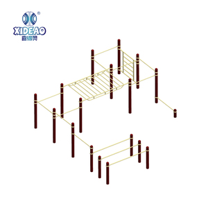 Equipo de Fitness al aire libre personalizado Durable Street Workout Calistenia Park Monkey Bars para entrenamiento - Product Image 6