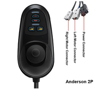 Manette de commande universelle pour fauteuil roulant électrique, protection IP44, pour remplacement de moteur à balais 24V, 45A 50A, pour véhicules de mobilité électrique