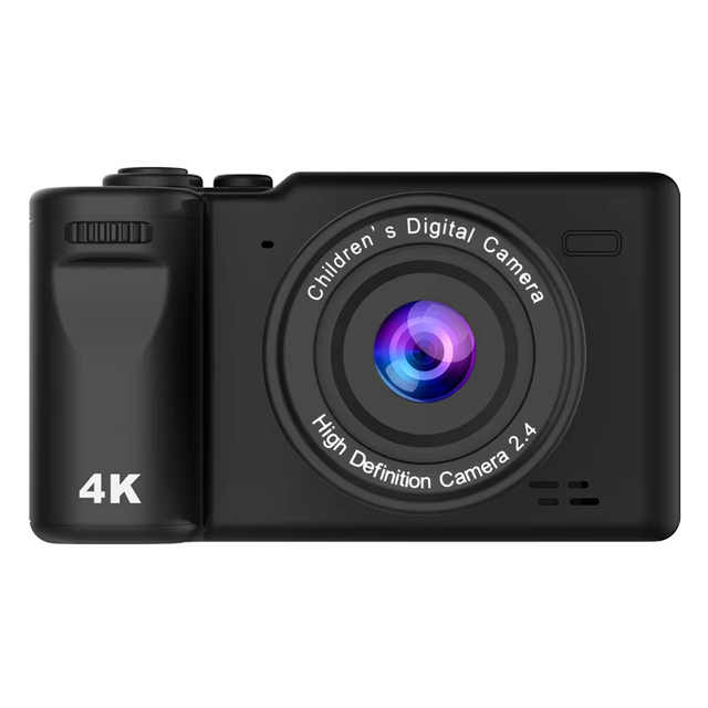 Autofocus 48MP FHD 4K Digital Vlogging Camera for Kids & Photography 16x Zoom CMOS Imaging Sensor MicroSD Media Type