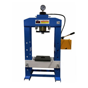 Вертикальный гидравлический гусеничный пресс с манометром, 50 тонн, сертификация CE - Product Image 6