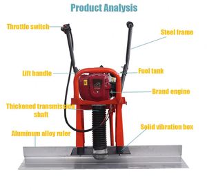 Machine vibrante pour le lissage des sols en béton ZPC25 - Product Image 4