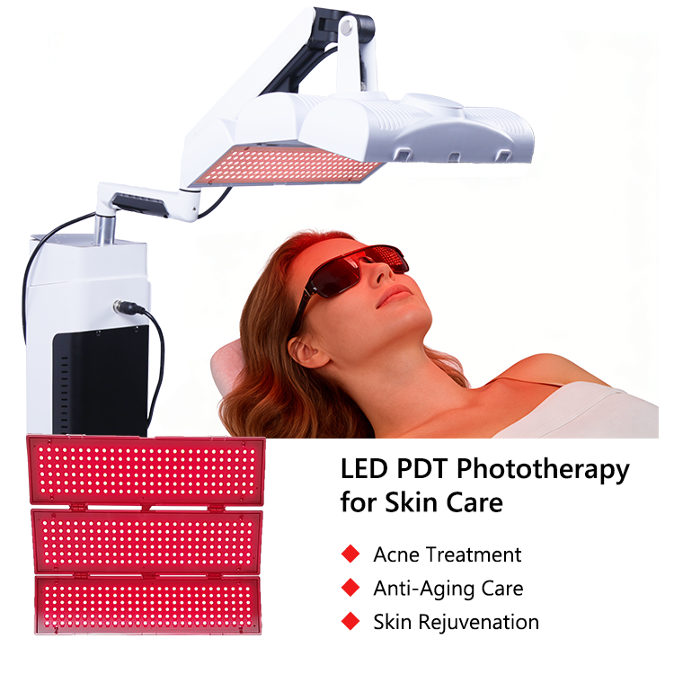 PDT LED Therapy Wrinkle Removal Face