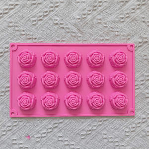 Moule en Silicone pour Halloween Rose pour Cuisson Personnalisée <span class=keywords><strong>de</strong></span> Bonbons au <span class=keywords><strong>Chocolat</strong></span> Glaçon Citrouille Fantôme Chauve-Souris Crâne Sorcière Chat Cercueil Pierre Tombale - Product Image 6