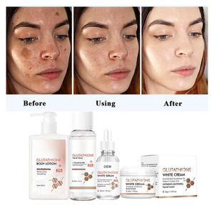 OEM ODM ชุดดูแลผิว <span class=keywords><strong>gluta</strong></span> Vitamin C Kojic Acid โลชั่นฟอกสีขาวช่วยทำให้กระชุดดูแลผิวกระจ่างใส - Product Image 2