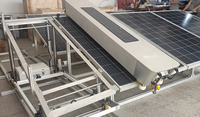 Kendaraan Transfer Robot Surya MULTIFIT MR-AR Shuttle dengan Kontrol Jarak Jauh Otomatis untuk Robot Pembersih PV, Apron Penghubung, dan Posisi Kembali