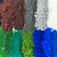Pigment gris fer, poudre colorante, ciment, béton, matériaux de construction, revêtement, caoutchouc, peinture à l'eau, revêtement gris fer