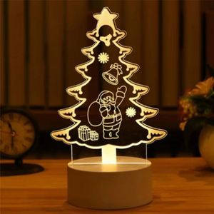 Linterna LED 3D de Acrílico y PVC con Forma de Oso y Dinosaurio, Lámpara Nocturna Infantil Portátil, Ecológica, Decoración para Dormitorio, Camping, Navidad, Bodas - Product Image 5
