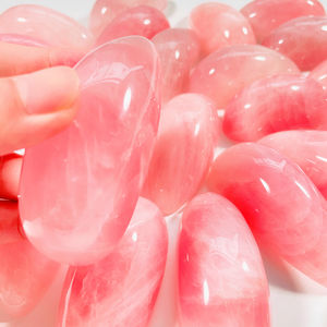 Outil de Massage en Jade Naturel Anti Cellulite pour Perte de Poids du Sein SPA Outil de Massage pour Soins de Santé Beauté Quartz Rose Masseur pour Seins - Product Image 3