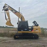 Excavatrice sur chenilles Caterpillar 320D2 d'origine, 20 tonnes, avec moteur Caterpillar, machine de terrassement haute performance à vendre