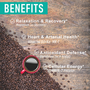 High Grade Age Renew Coffee Complex <b>Supplement</b> Powder Calories and Saturated Fat Supports Energy Levels Vitamin C Powder - Product Image 5