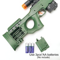 Fusil de sniper jouet AWM 75CM avec musique et lumière, pistolet électrique de jeu de tir