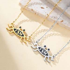 Collar con Símbolo del Pastafarianismo para Mujer, Colgante del Monstruo de <span class=keywords><strong>Espagueti</strong></span> <span class=keywords><strong>Volador</strong></span> FSM, Joyería de Acero Inoxidable - Product Image 3