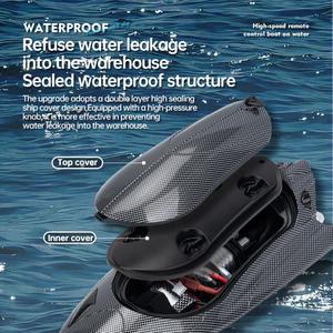 Fy011 New High-speed Turbojet <b>Remote</b> <b>Control</b> <b>Boat</b> 2.4g Adult Children Electric Speedboat Racing Water Toy <b>Boat</b> - Product Image 3