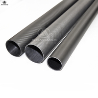 Tube en fibre de carbone haute performance pour l'approvisionnement mondial en ingénierie et service OEM d'usine pour la fabrication sur mesure de tubes de longueur et de dimensions précises