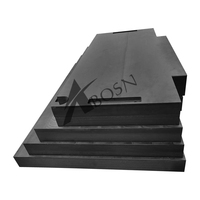 Feuille de plastique UHMWPE à 5 % de bore, polyéthylène boré, contient de la feuille d'UHMWPE