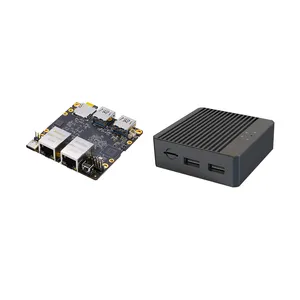 Nanopi R4S Mini Router OpenWRT con Dual-Gbps Porte Ethernet 4GB LPDDR4 Base in RK3399 Soc per IOT NAS Smart Home Gateway