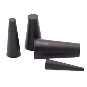 Bouchon conique en caoutchouc silicone résistant aux hautes températures pour usage industriel, ignifuge, certifié HB RoHS - Product Image 6