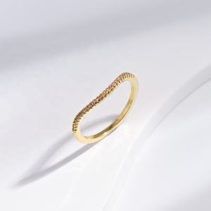 wholesale 925 plata sterling silver 2026 simple <b>ring</b> bulk woman fashion gold plated colorful natural stone <b>stacking</b> zircon <b>rings</b> - Product Image 1