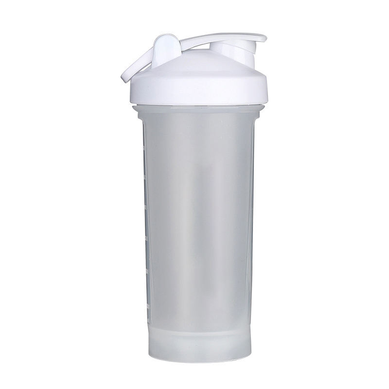 600ML PP Shaker Bottle-White