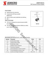 MMBT2907A 2F 60V MMBT2222A 1P SOT-23 40V 600mA Transistor amplificateur à usage général 3000 pièces/rouleau