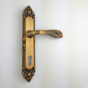 Serrure de poignée de porte en or à longue entrée brossée de style luxueux et à la mode pour le marché <span class=keywords><strong>du</strong></span> <span class=keywords><strong>sud</strong></span>-<span class=keywords><strong>est</strong></span> - Product Image 3
