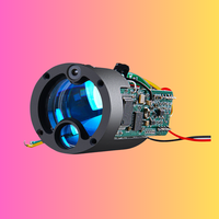 Módulo de Medición de Distancia Láser de 905nm, 3-600m, Precisión de ±1m, Resolución de 0.1m, para Integración con Visión Nocturna y Monocular