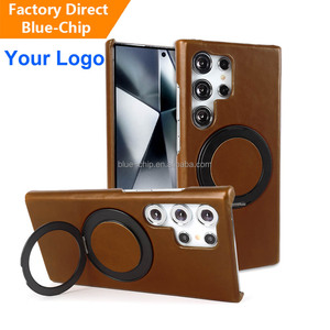Yanchentian Logo personnalisé support en métal supports de concepteur couverture de téléphone portable avec support pour <span class=keywords><strong>Samsung</strong></span> S25 <span class=keywords><strong>coque</strong></span> de téléphone Ultra magnétique - Product Image 1