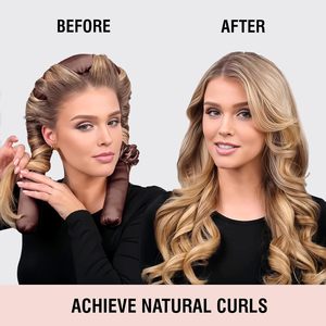 Biểu Tượng Tùy Chỉnh Heatless Tóc Curler Set-Satin Heatless <span class=keywords><strong>Curls</strong></span> Qua Đêm Jumbo <span class=keywords><strong>Curling</strong></span> Rod Headband Không Có Nhiệt Dụng Cụ Uốn Để Ngủ Trong - Product Image 2
