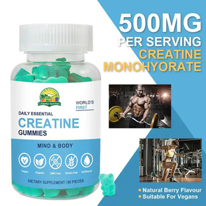 Complément alimentaire de créatine de haute qualité, marque privée OEM, perte de poids, gommes à l'oméga 3 - Product Image 2