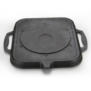 铝制户外韩版野营烧烤炉便携式不粘煎锅带感应底barbacoa portatil - Product Image 6