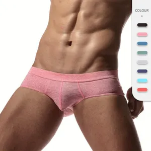 Maxesc OEM ODM Ropa Interior Hombre Personalizado Más Eur Tamaño Algodón Low-rise Hombre Boxer Hombres Breve Ropa Interior