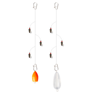 Juego de anzuelos para pesca con mosca, anzuelos Nano para pesca micro, pesca de pez blanco en arroyos, anzuelos múltiples para uso en ríos - Product Image 1