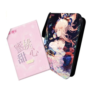 Venta al por Mayor de Tarjetas Coleccionables de A5 con Diseño de Peach Sweetheart Wave Goddess Story, Waifu Yae Miko <span class=keywords><strong>Ganyu</strong></span>, Juguetes Doujin, Regalo de Navidad - Product Image 1